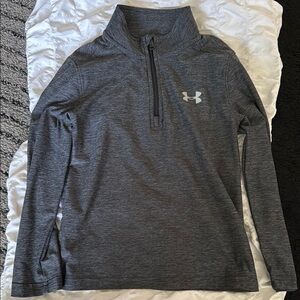 Under Armour Charcoal Quarter-Zip Pullover